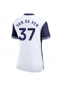 Fotbalové Dres Tottenham Hotspur Micky van de Ven #37 Dámské Domácí Oblečení 2024-25 Krátký Rukáv